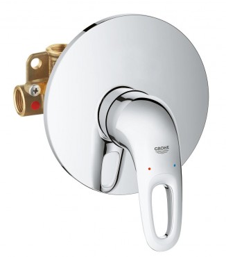 Grohe, Eurostyle, egykaros zuhany csaptelep 1 utas, alaptesttel 33635003
