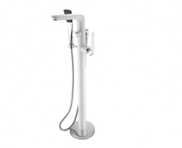 Csaptelep, Wellis, Rundo Solo, szabadonll kdcsaptelep trben ll kdakhoz, fehr - krm