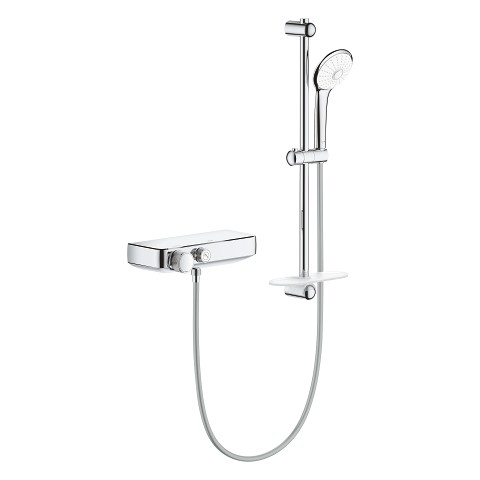 Grohtherm, Smartcontrol 34720000, Termoszttos zuhanykever, zuhanyszettel