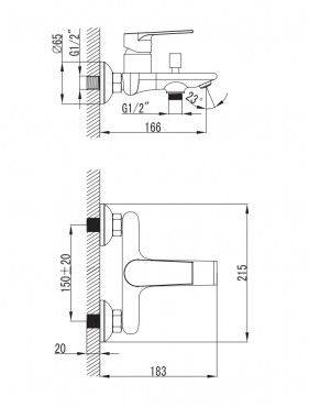 Wellis, Asti kdtlt csaptelep, zuhanyszett nlkl ACS0210