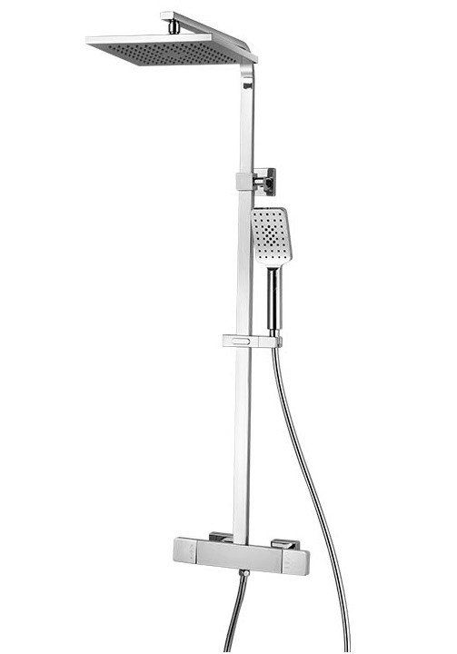 Wellis, Cascade, termoszttos, llthat magassg zuhanyoszlop WZ00083