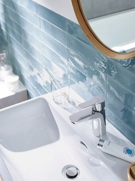 Hansgrohe, MySport, egykaros mosdcsaptelep 100, automata lefoly garnitrval, 71111000