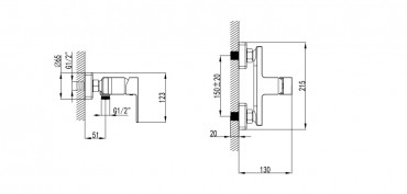 Wellis, Mamba zuhany csaptelep, fekete, zuhanyszett nlkl ACS0273