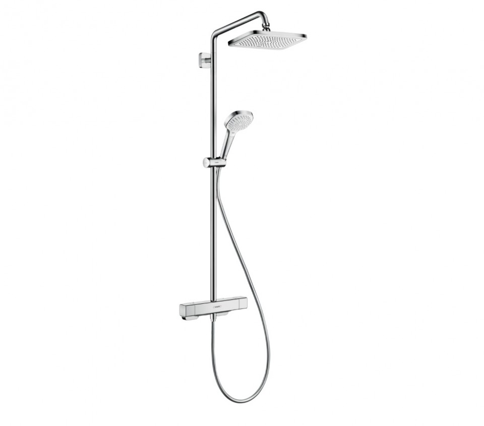 Hansgrohe, Raindance Croma E Showerpipe 280 1jet, 27630000 Termoszt�tos zuhanyrendszer, 1,60 m