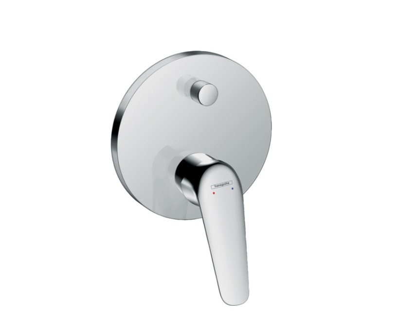 Hansgrohe, Novus, egykaros kdcsaptelep, falsk alatti szerelshez, 71045000