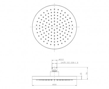 Mofm, EVO zuhanyfej, 175-0001-00 I.o.