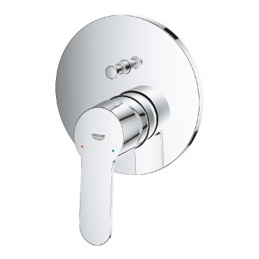 Grohe, Eurostyle, Cosmopolitan falsk alatti zuhanycsaptelep, 24052002, 2 fogyaszthoz