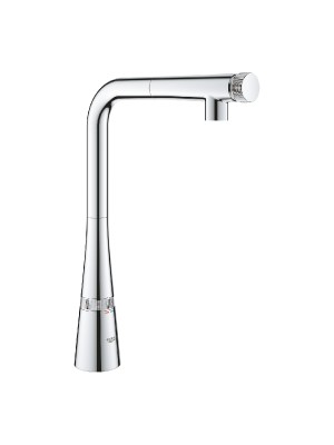 Grohe, Zedra SmartControl konyhai csaptelep, L-kifolys, kihzhat fejjel, 31593002