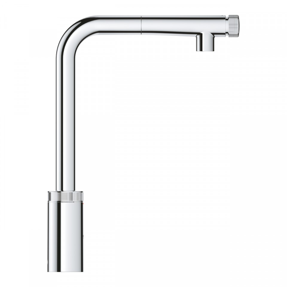 Grohe, Minta SmartControl konyhai csaptelep, L-kifoly�s, kih�zhat� fejjel, 31613000