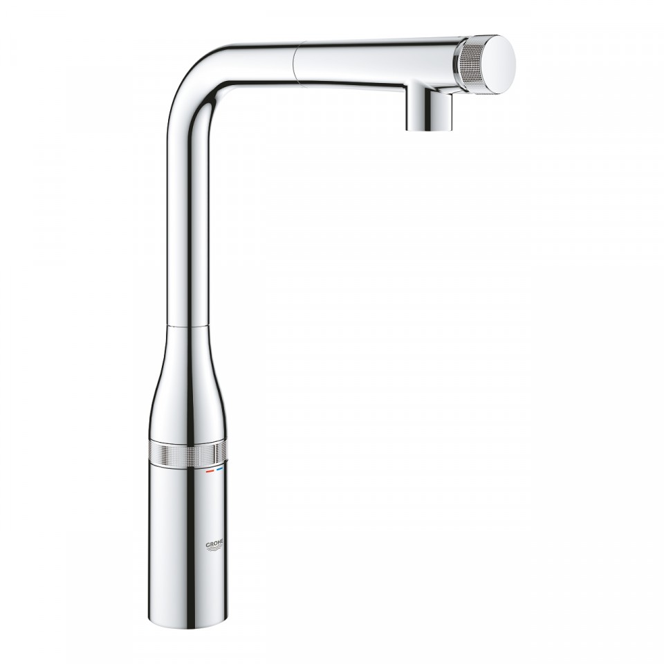 Grohe, Essence SmartControl konyhai csaptelep, L-kifolys, kihzhat fejjel, 31615000