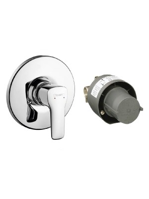 Hansgrohe, MySport, falsk alatti zuhany csaptelep, alaptesttel 71266000, 1 fogyaszthoz