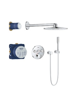 Grohe, SmartControl, termoszttos csaptelep, 3 utas, 34709000