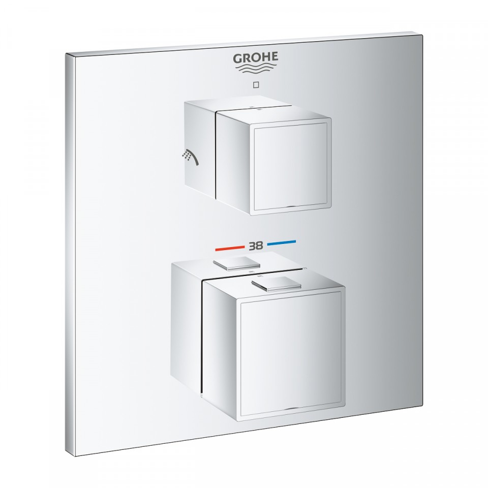 Grohe, Grohtherm Cube 24154000, Termoszttos zuhanycsaptelep