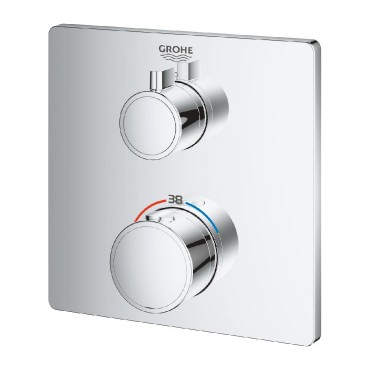 Csaptelep, Grohe, Grohtherm 24078000, termoszttos kever, 1 fogyaszts