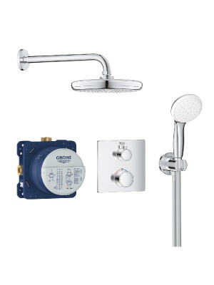 Grohe, Grohtherm, termoszttos zuhanyrendszer Tempesta 210 fejzuhannyal, 34729000