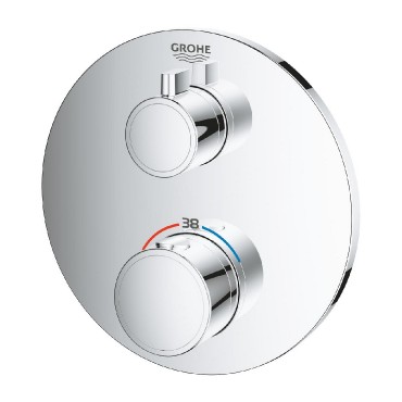 Csaptelep, Grohe, Grohtherm 24075000, termoszttos kever, 1 fogyaszts