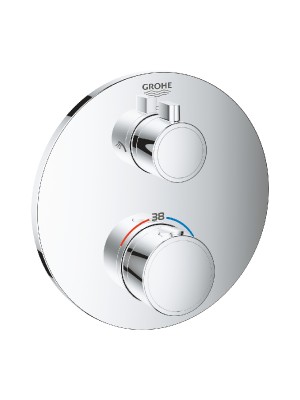 Grohe, Grohtherm, termoszttos zuhany csaptelep, 2 kimenethez, 24076000