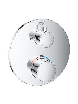 Grohe, Grohtherm, termoszttos kdtlt csaptelep, 2 kimenethez, 24077000