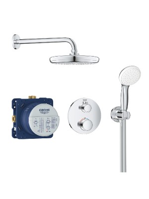 Grohe, Grohtherm, termoszttos zuhanyrendszer Tempesta 210 fejzuhannyal, 34727000