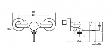 Wellis, Comino, Zuhany csaptelep, ACS0267