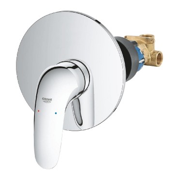 Csaptelep, Grohe, Eurostyle 23725003, egykaros, zuhany csaptelep, alaptesttel