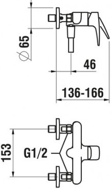 Laufen, Laurin, Egykaros zuhany csaptelep, zuhanyszettel, 3312070041311