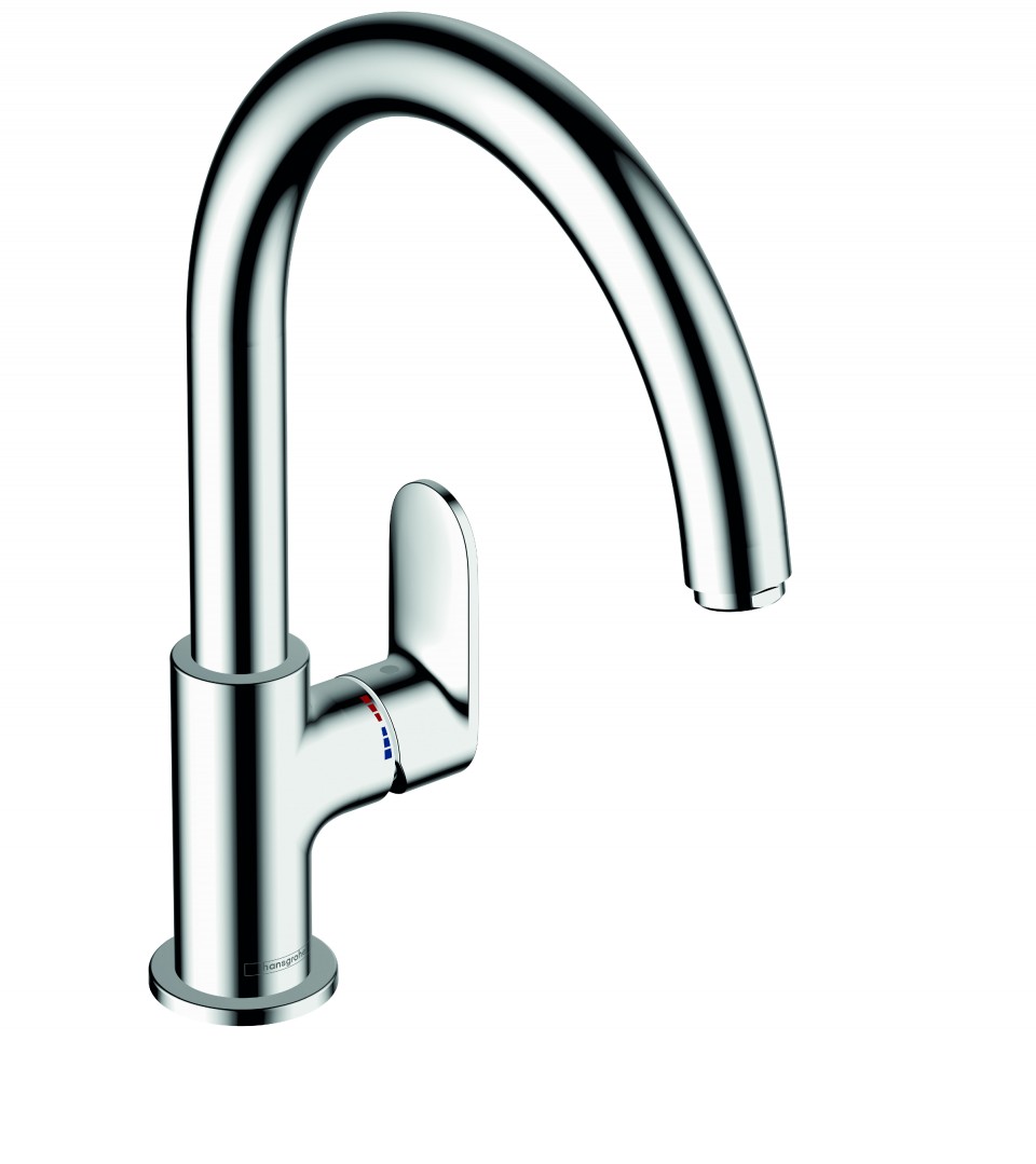 Hansgrohe, Vernis, Egykaros konyhai csaptelep 260, elforgathat kifolyval 71870000