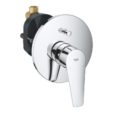 Csaptelep, Grohe, Bauedge 29079001, egykaros kd/zuhanycsaptelep, alaptesttel