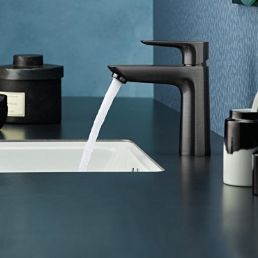 Hansgrohe, Talis E, egykaros mosdcsaptelep 110 automata lefoly-garnitrval, 71710670