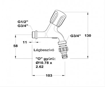 Mofm, Kifolyszelep 162-0007-00