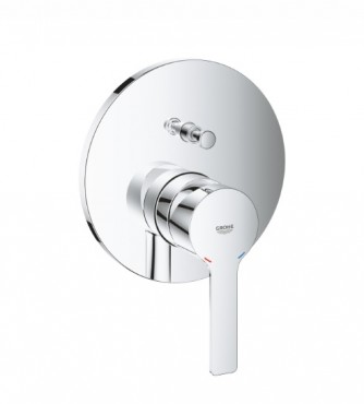 Csaptelep, Grohe, Lineare 24064001, egykaros, zuhanycsaptelep, 2 fogyaszts