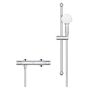 Grohe, Grohtherm 500 termoszttos zuhanycsaptelep, 1 funkcis kzizuhannyal 34796000