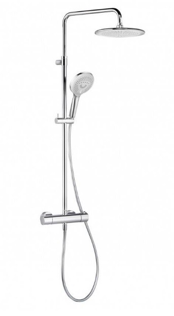 Kludi, Freshline Thermostat dual shower system 6709205-00, Termoszttos zuhanyrendszer
