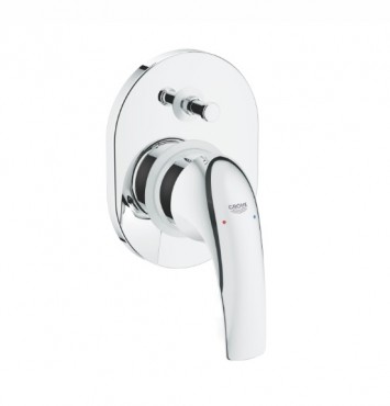 Csaptelep, Grohe, Baucurve 29043000, falsk alatti, egykaros, kd/zuhanycsaptelep