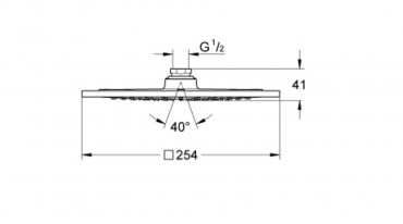 Grohe, Rainshower F-series fejzuhany 27271000