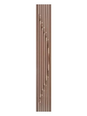 Listello, Khan Sorel Brown Lux 0283 6*40 cm I.o.