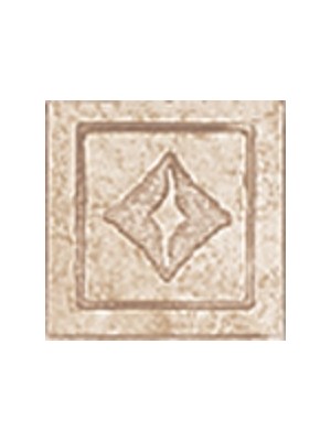 Listello, Zalakermia, Travertino Ninive T-106 6*6 cm I.o.