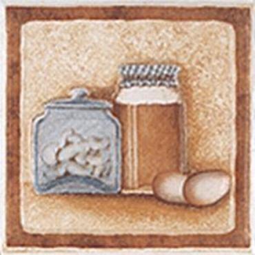 Dekorcsempe, Zalakermia, Provance T-5, 10x10 cm