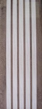 Dekorcsempe, KAI Group, Lucia Strips Brown 20*50 cm 2258 I.o.
