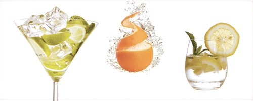 Dekorcsempe, Zalaker�mia Cocktail F-53002 20*50 cm I. o.