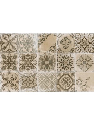 Dekorcsempe, Kai by Marazzi, Capri Patchwork Beige 25*40 cm 5950 I.o.