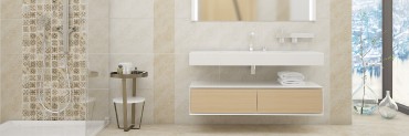 Dekorcsempe, KAI Group, Carpi Patchwork Beige 25*40 cm 5950 I.o.