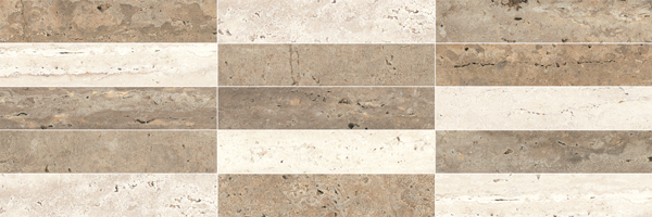 Dekorcsempe, Zalakermia, Traver ZBD 62065, 20x60 cm