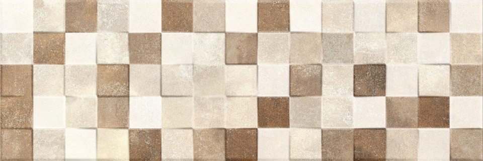 Dekorcsempe, Keros BG Madison Cubik Beige 25*75 cm I.o.