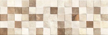 Dekorcsempe, Keros BG Madison Cubik Beige 25*75 cm I.o.