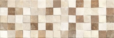 Dekorcsempe, Keros BG Madison Cubik Beige 25*75 cm I.o.