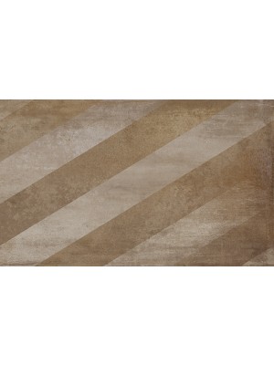 Dekorcsempe, Geotiles, Rust Trast Marron 33*55 cm, 02-870-009-6981