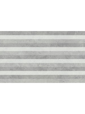 Dekorcsempe, Geotiles, Belgravia RLV Pewter, 33,3*55 cm, 02-870-312-6908