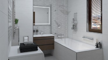 Dekorcsempe, Zalaker�mia Milia ZBD 62129, 20x60 cm