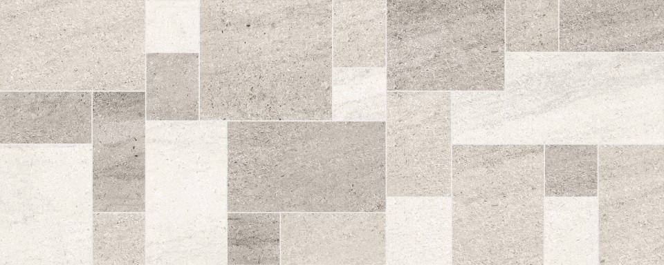 Dekorcsempe, KAI Group, Nove Mosaic Grey 20*50 cm 4907 I.o.